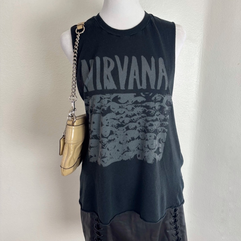 Made in Italy Nirvana Graphic Muscle Tank
